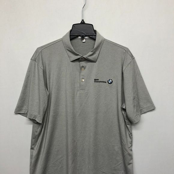 Peter Millar Summer Comfort BMW Championship Polo Shirt Top Size Large B205 -27 - Picture 10 of 14